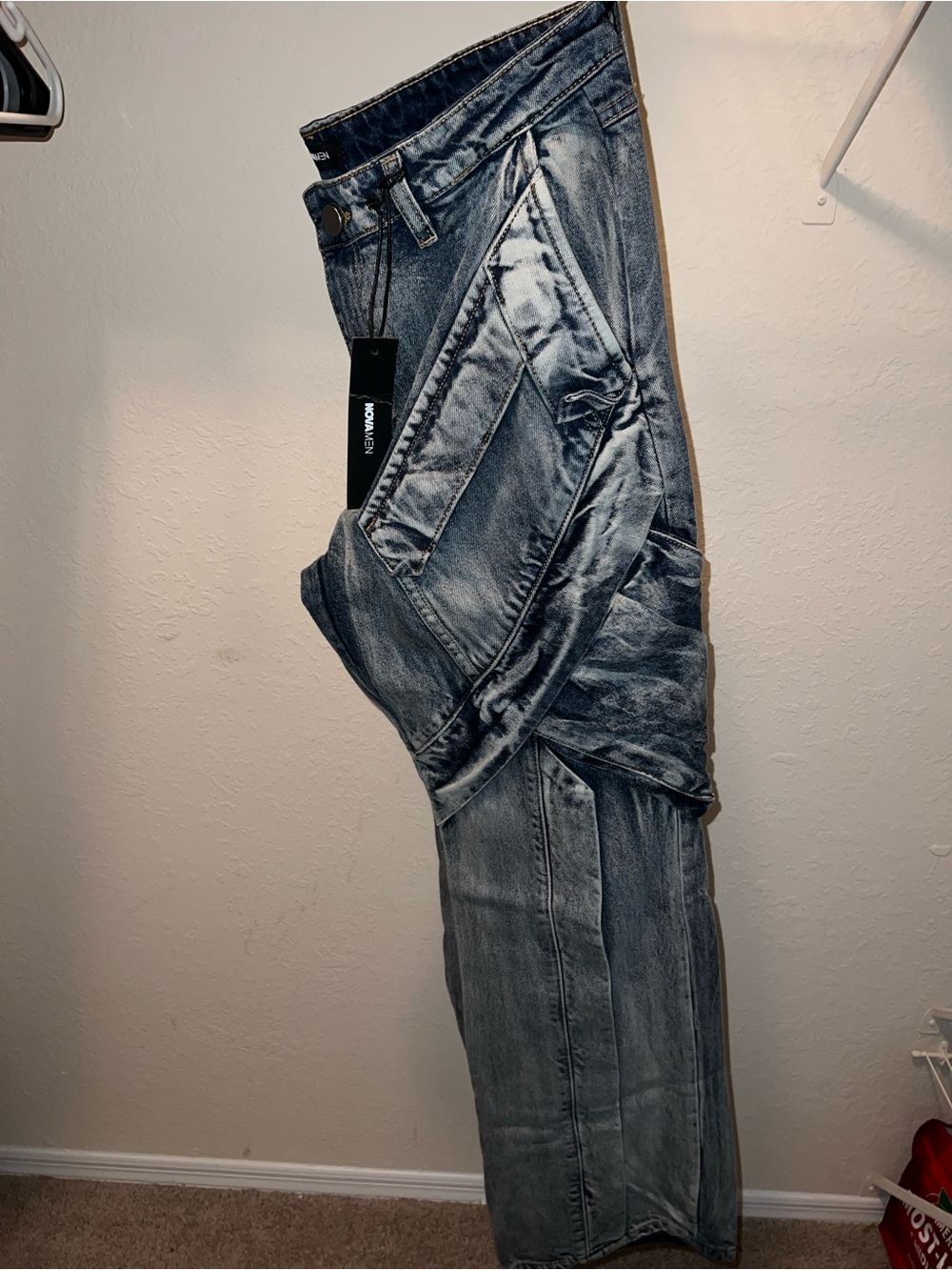 Arlong Paneled Stacked Slim Flare Jeans